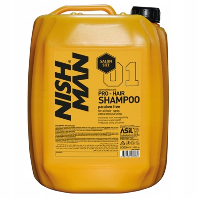 NISHMAN Shampoo Pro-Hair 01 - Шампоан 5л.
