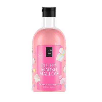 Душ гел с аромат на маршмелоу Lavish Care Fluffy Marshmallow 500ml