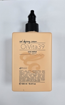 OiVita39 Curl Defining Cream With Flaxseed – Крем за дефиниране на къдрици с ленено семе 500 мл