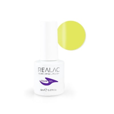 REALAC ГЕЛ ЛАК № 47 - TAKE ME YELLOW