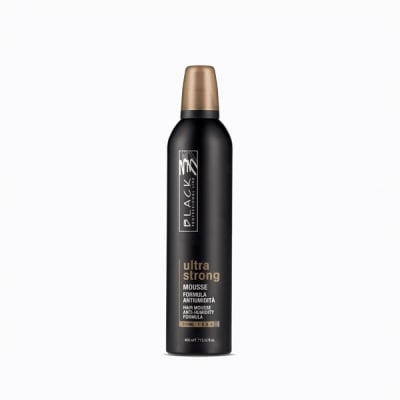 Суха пяна за коса Black Ultra Strong- силна фиксация, 400 мл