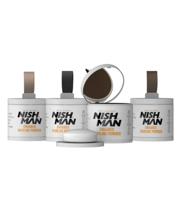 Nishman Hairline Powder 10гр. –  Пудра за запълване на оредяващи зони
