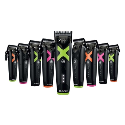 GAMMA XCELL METAL CLIPPER - ПРОФЕСИОНАЛНА МАШИНКА ЗА ПОДСТРИГВАНЕ С ВЕКТОРЕН МОТОР