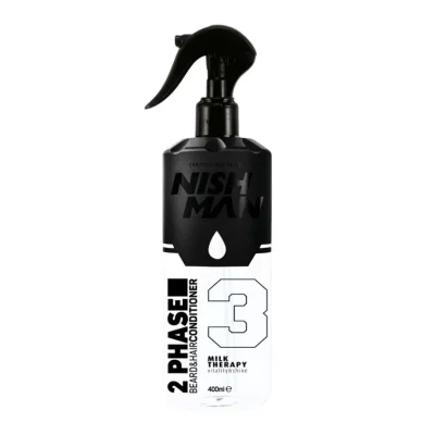 NISHMAN Bi phase Conditioner 3-Двуфазен балсам за брада и коса 400мл