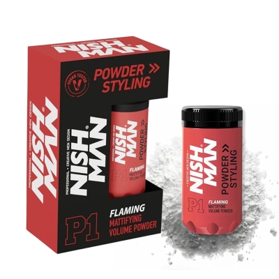Nishman Powder Styling Матираща пудра за обем P1 - Лека фиксация