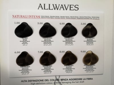 Боя за коса Allwaves Color Cream 100мл + оксидант