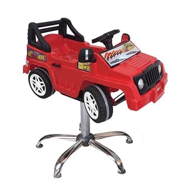 Детско столче за подстригване Car Driver Red 8505