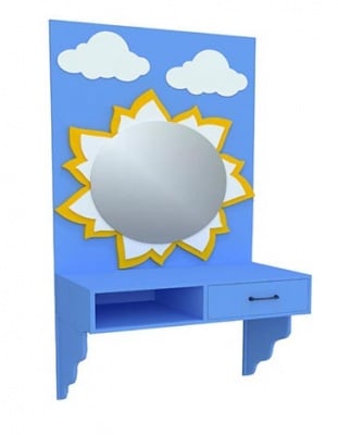 Работно място Sea Mirror Blue 8516