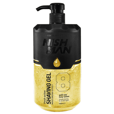 NISHMAN SHAVING GEL № 8  - Гел за бръснене 1000л.