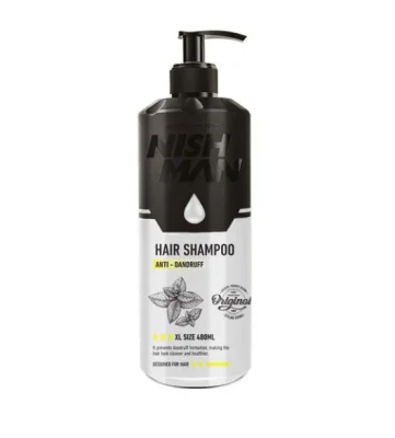 Nishman Hair Shampoo Anti-Dandruff - Шампоан против пърхот 480мл.