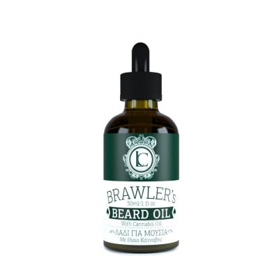 LAVISH CARE BRAWLER'S BEARD OIL - МАСЛО ЗА БРАДА С КАНАБИС 30мл.