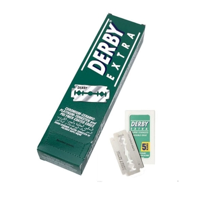 Derby Extra Double Edge - Ножчета за бръснене 100бр.