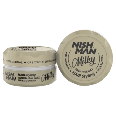 NISHMAN  Hair Styling Aqua Wax Milky – Аква вакса 150 мл