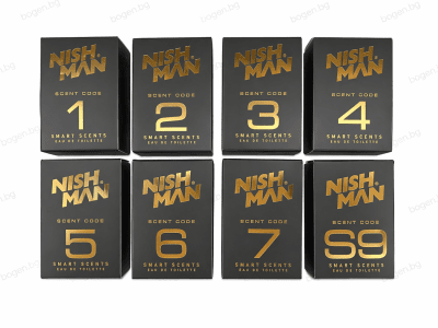 ​Nishman Smart Scents:  EDT Парфюм за мъже 0.75мл.