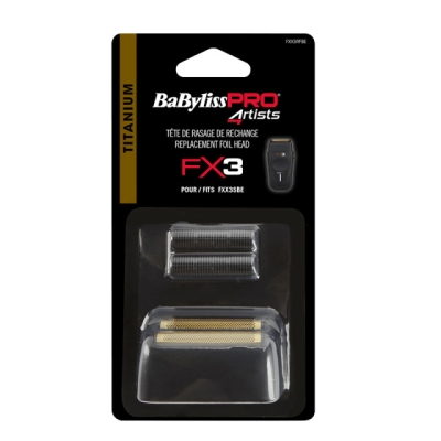 BabylissPro FX3 - комплект фолио с ножчета