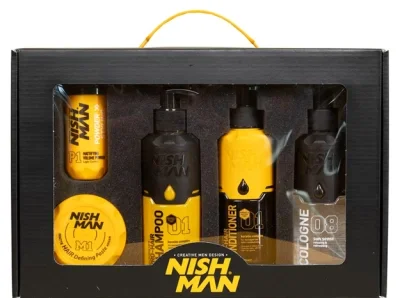 NISHMAN  Gift Box 5in1 - Подаръчен комплект за мъже 