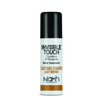 Be Pure Invisible Touch light brown- спрей коректор за моментално оцветяване на корени 75ml
