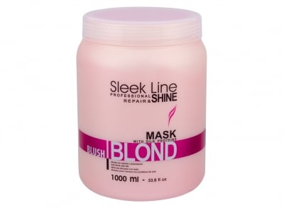 РЕГЕНИРИРАЩА МАСКА ЗА РОЗОВИ И ЧЕРВЕНИ НЮАНСИ SLEEK LINE- BLUSH BLOND 1000мл.