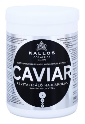KALLOS HAIR MASK Caviar extract - МАСКА С ЕКСТРАКТ ОТ ХАЙВЕР 1000 мл.
