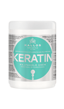 KALLOS HAIR MASK KERATIN AND MILK PROTEIN - маска за коса с кератин и млечен протеин 1000 мл.