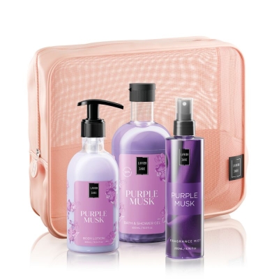 Lavish Care Комплект PURPLE MUCK с аромат на лилав мускус