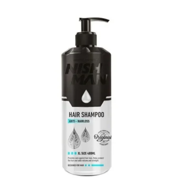 NISHMAN ANTI HAIRLOSS - Шампоан за коса против косопад 480мл