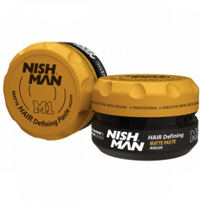 NISHMAN Hair Defining Paste - Матова дефинираща паста за коса M1 100мл