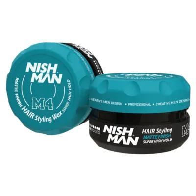 NISHMAN Hair Styling wax M4 -  Вакса за коса / Мат 100мл