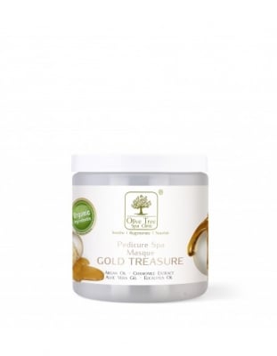 Olive Tree Spa Gold Treasure маска за педикюр 400мл