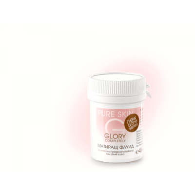 Glory Матиращ флуид Pure skin 40мл.