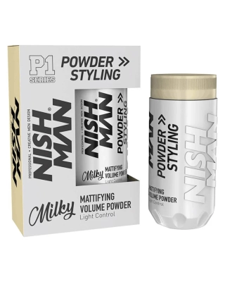 NISHMAN POWDER STYLING WAX MILKY – Пудра за коса с матиращ ефект 20гр.