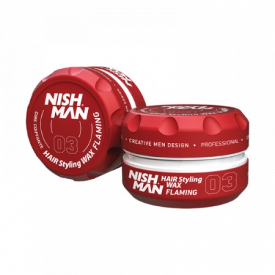 NISHMAN - Стилизиращ восък за коса Flaming Wax 03 100мл