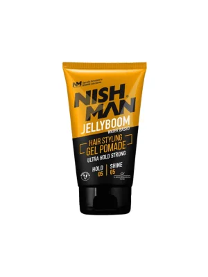 Nishman Hair Styling Wax Jellyboom 150ml -  ВАКСА ЗА КОСА СЪС СИЛНА ФИКСАЦИЯ 