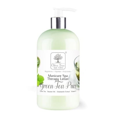 Olive Tree Spa Green Tea Pure - Лосион зелен чай 473мл