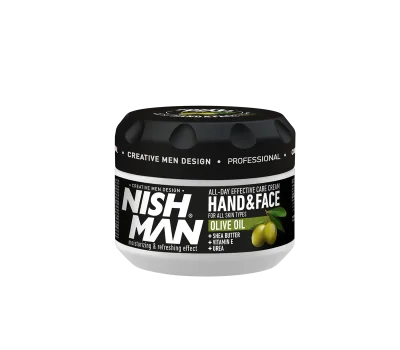 Nishman Hand & Face Care Olive oil - Крем за ръце и лице с маслина 300мл