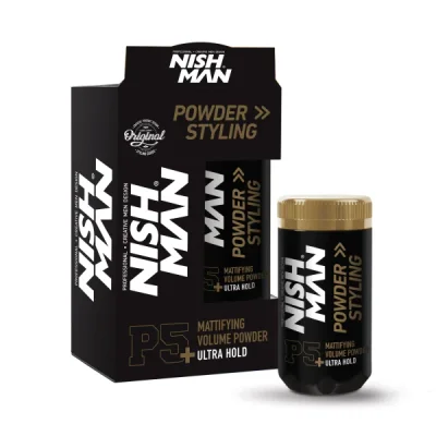 Nishman Powder Styling Матираща пудра за обем P5+ Ултра фиксация