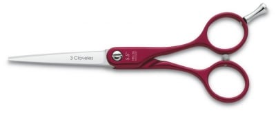 Ножица 3 Claveles DUR 5.5" red