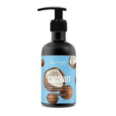 Крем за ръце и тяло Quickgel COCONUT 300ml