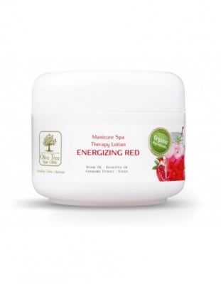 Olive Tree Spa Energizing Red - Лосион за ръце Червени плодове 30мл