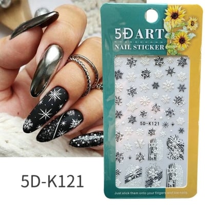 5D Коледни стикери К - 121