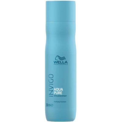 Wella Invigo Aqua Pure - Дълбокопочистващ шампоан с лотос - 250мл.