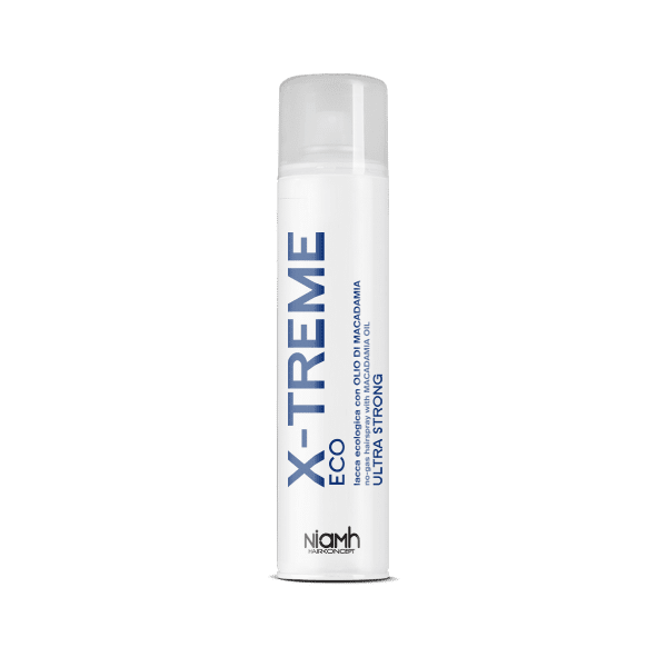 X-TREME eco - ултра силен лак за коса с масло от макадамия