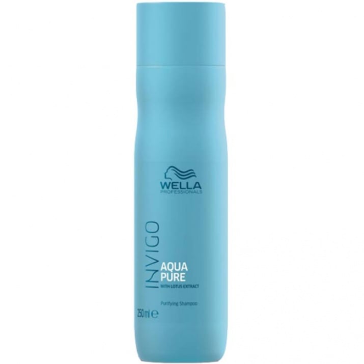 Wella Invigo Aqua Pure - Дълбокопочистващ шампоан с лотос - 250мл.