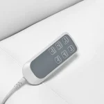 Електрически козметичен стол Sillon Classic, 3 мотора, бял