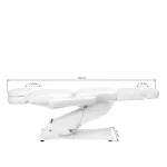 Електрически козметичен стол Sillon Classic, 3 мотора, бял