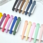 Клипс за коса 12 бр цветни E-481