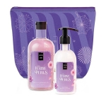 Lavish care Коледен комплект Festive Petals - Ванилия, кокос и малина