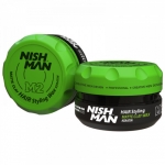NISHMAN - Matte Clay стилизираща вакса за коса с кератин M2 100мл