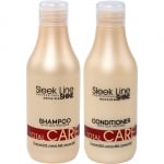 SLEEK LINE TOTAL CARE Комплект Шампоан + Балсам за увредена коса